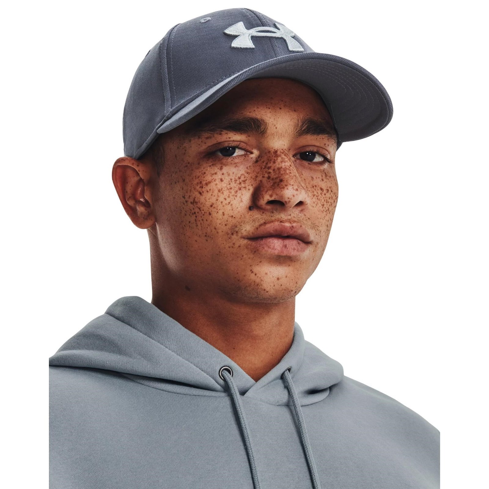 Under Armour Blitzing men's cap, downpour gray
