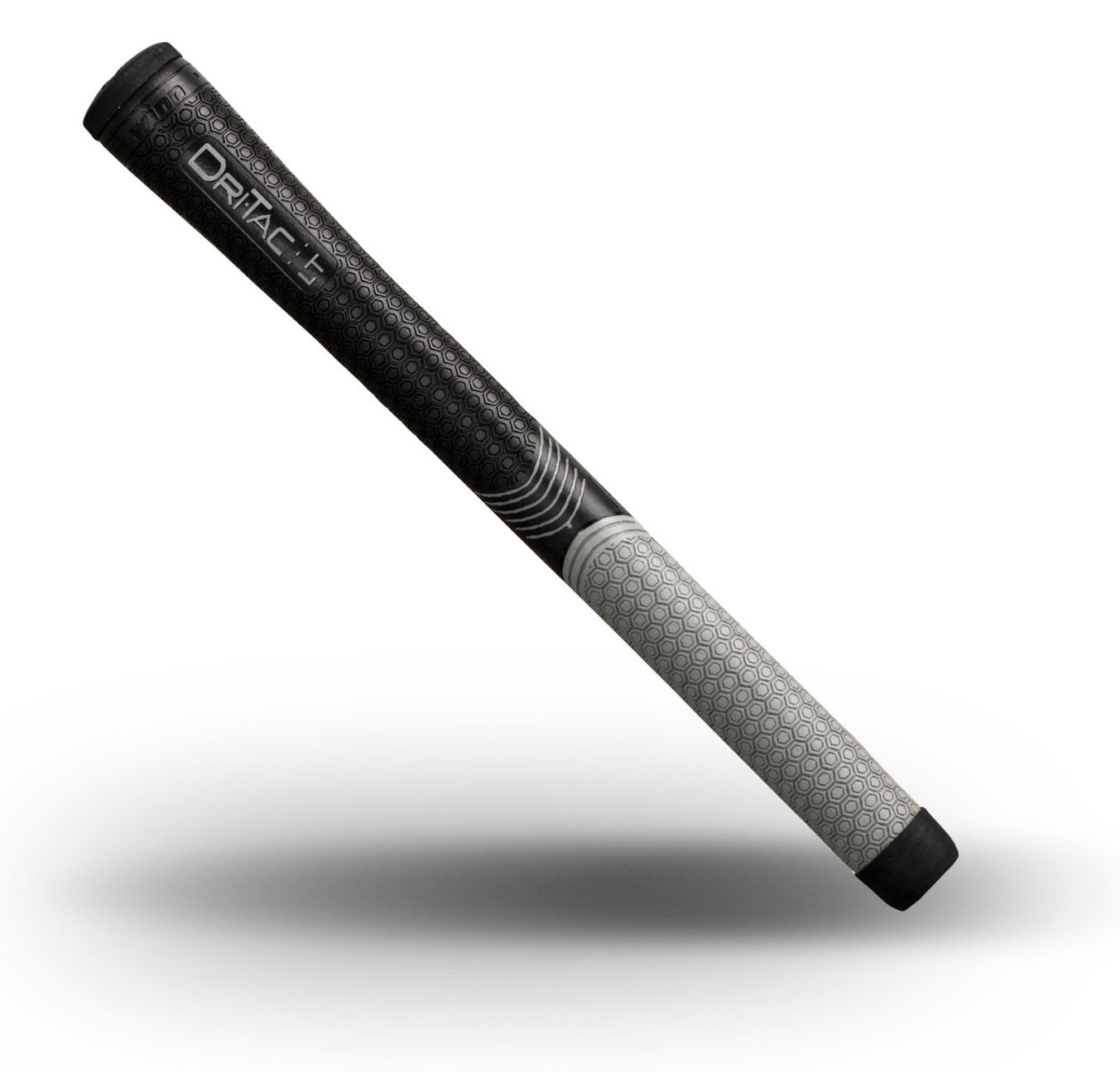 Winn DriTac LT (Less Taper) +1/16" grip, midsize, black/grey