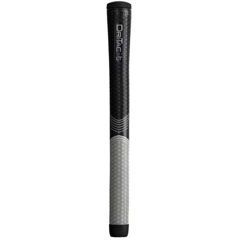 Winn DriTac LT (Less Taper) +1/16" grip, midsize, black/grey