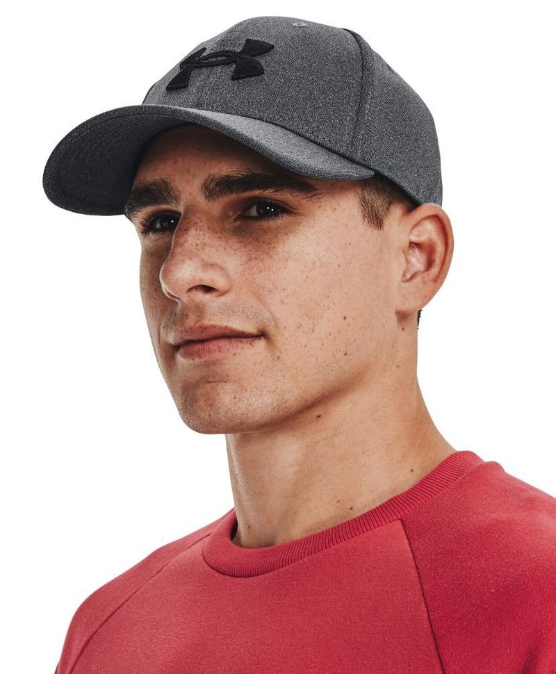 Under Armour Blitzing men's cap, dark grey/black