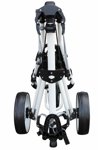 MKids 3 Wheel junior push trolley, white