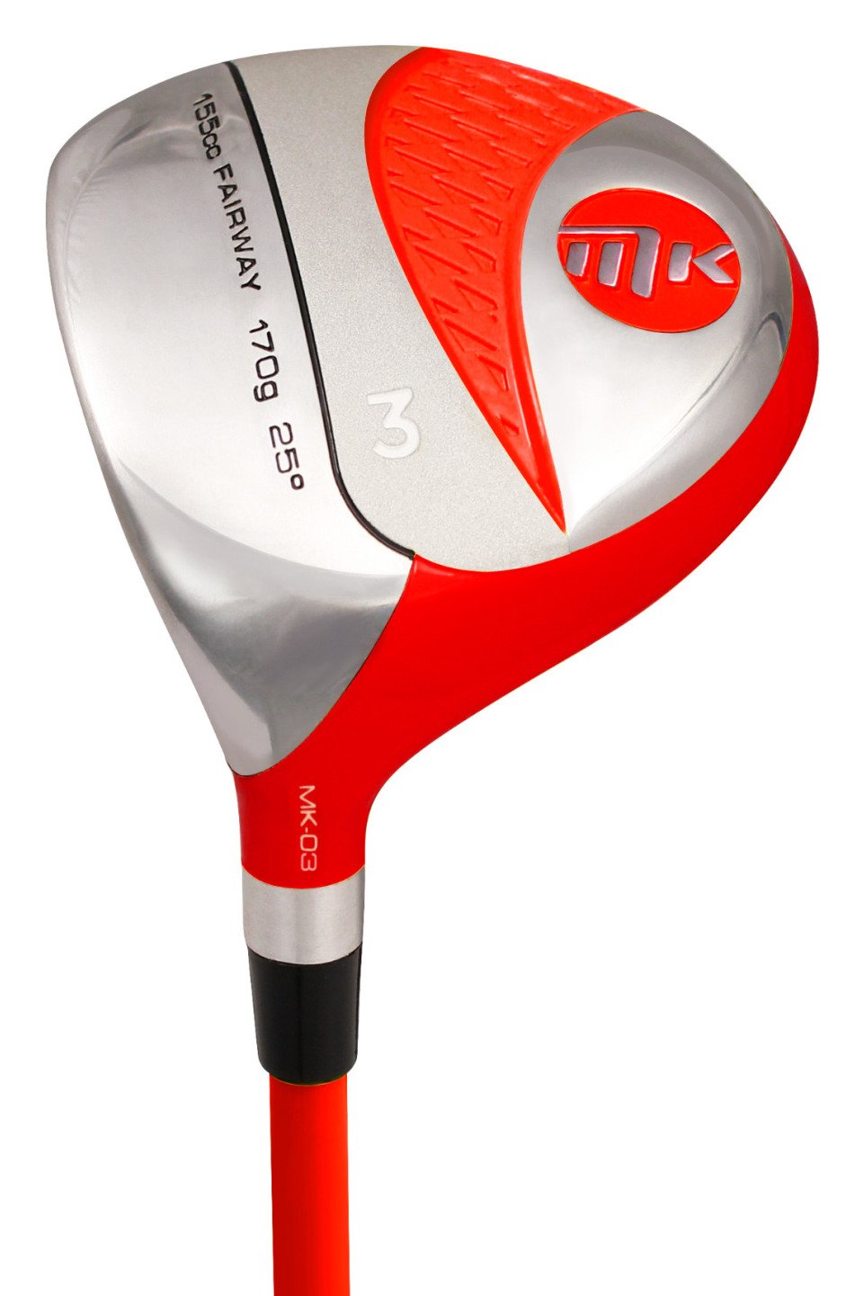 MKids Lite Junior Fairway wood (25°) 53" Red (135cm/7-9Y) junior fairway wood