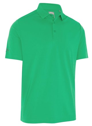 Callaway Tournament men's polo, holly green