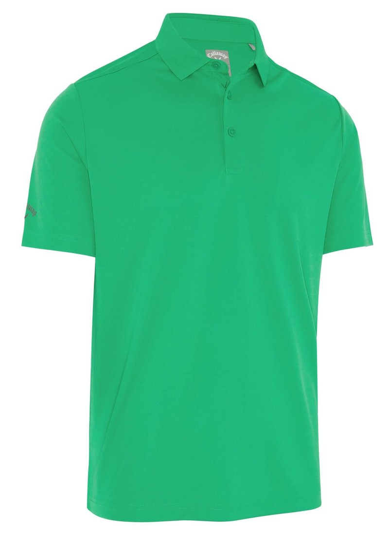 Callaway Tournament men's polo, holly green