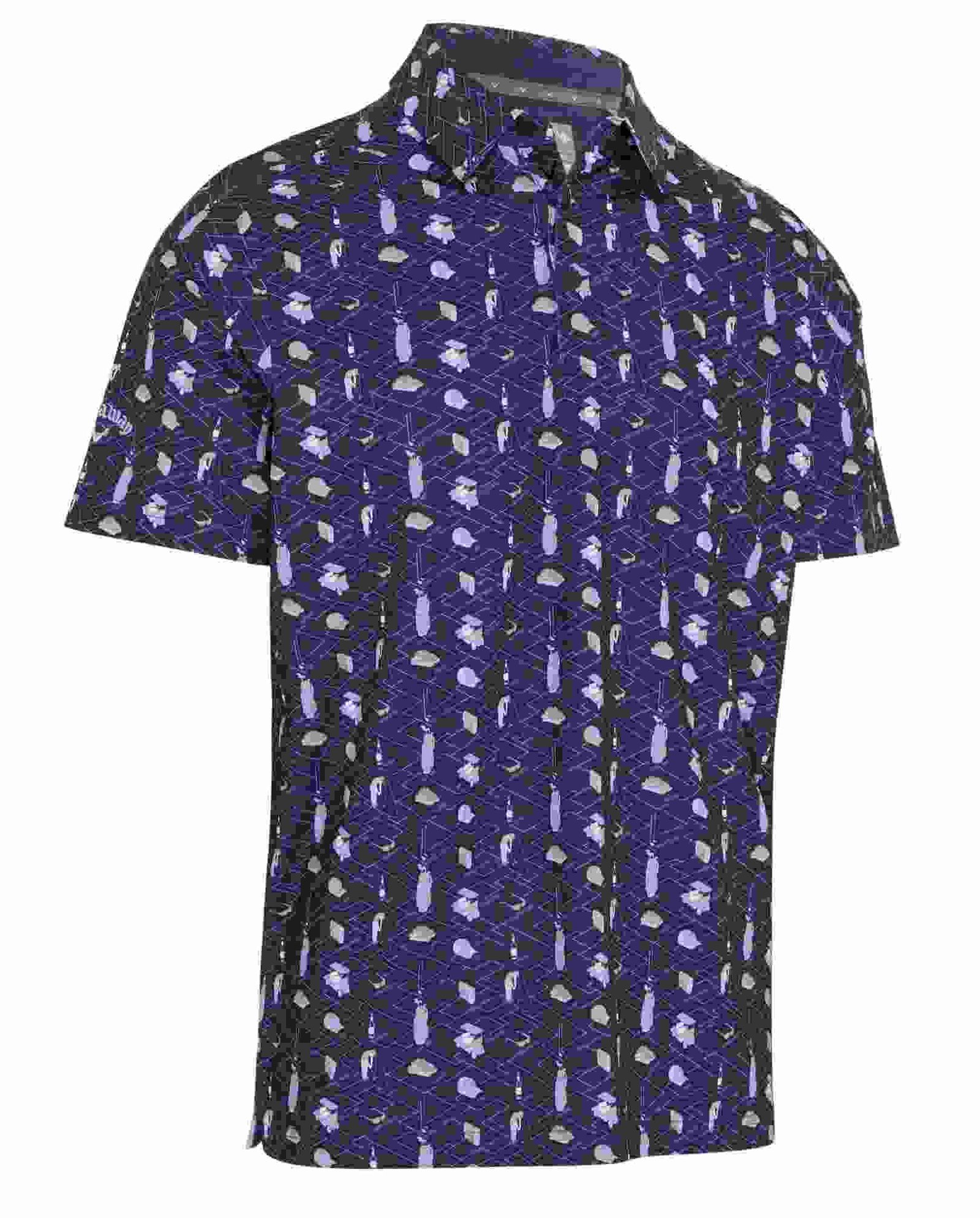 Callaway All Over Go men's polo, peacoat