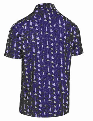 Callaway All Over Go men's polo, peacoat