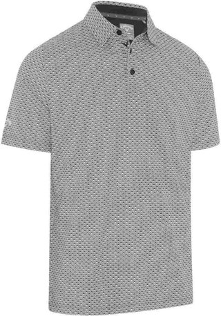 Callaway Tee Allover Print men's polo, caviar