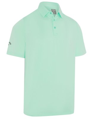 Callaway Swing Tech Solid men's polo, limpet shell