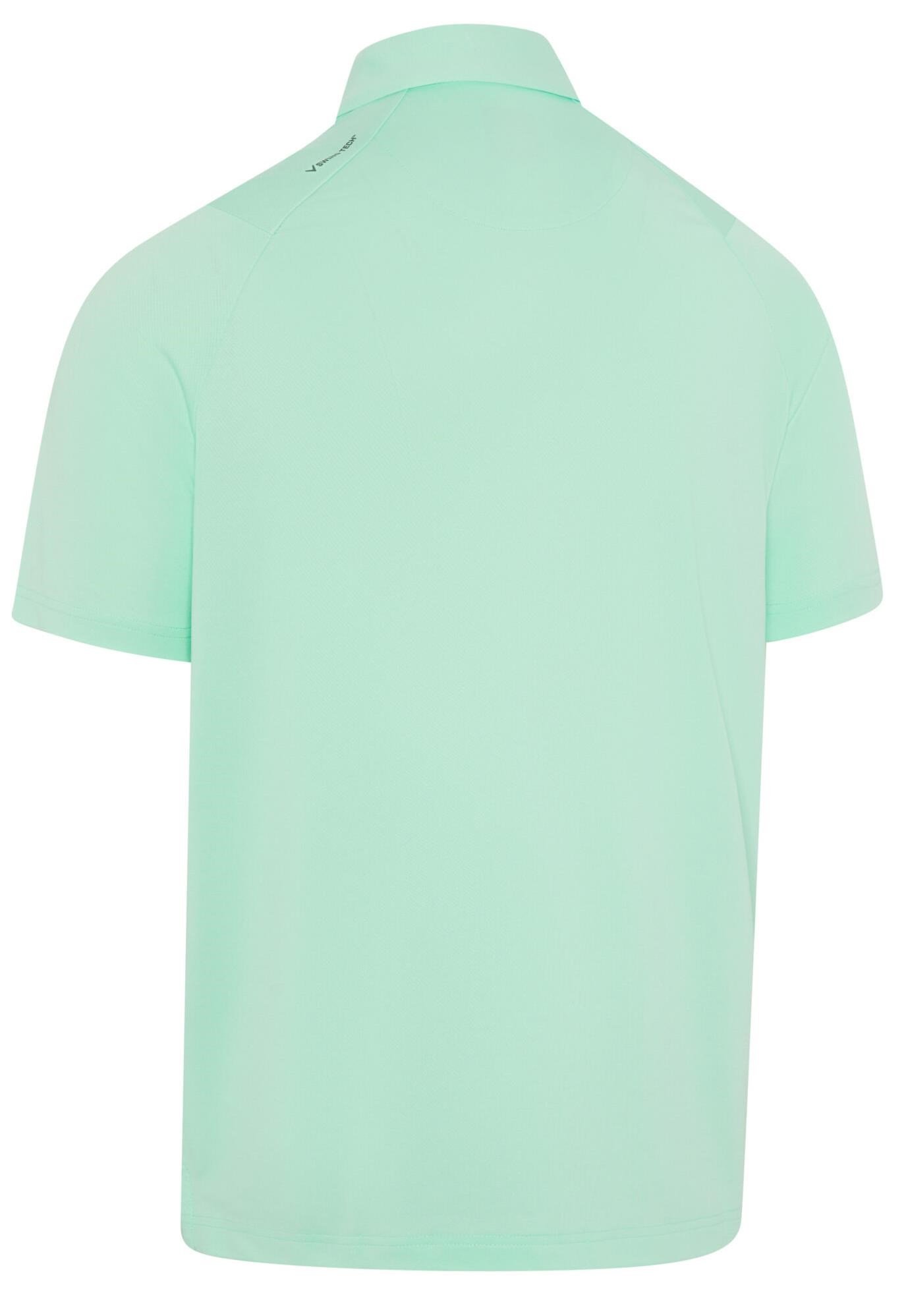 Callaway Swing Tech Solid men's polo, limpet shell