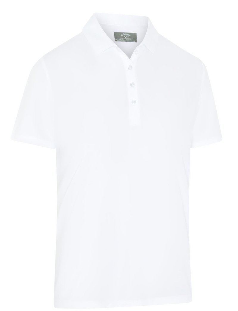 Callaway Tournament ladies polo, bright white