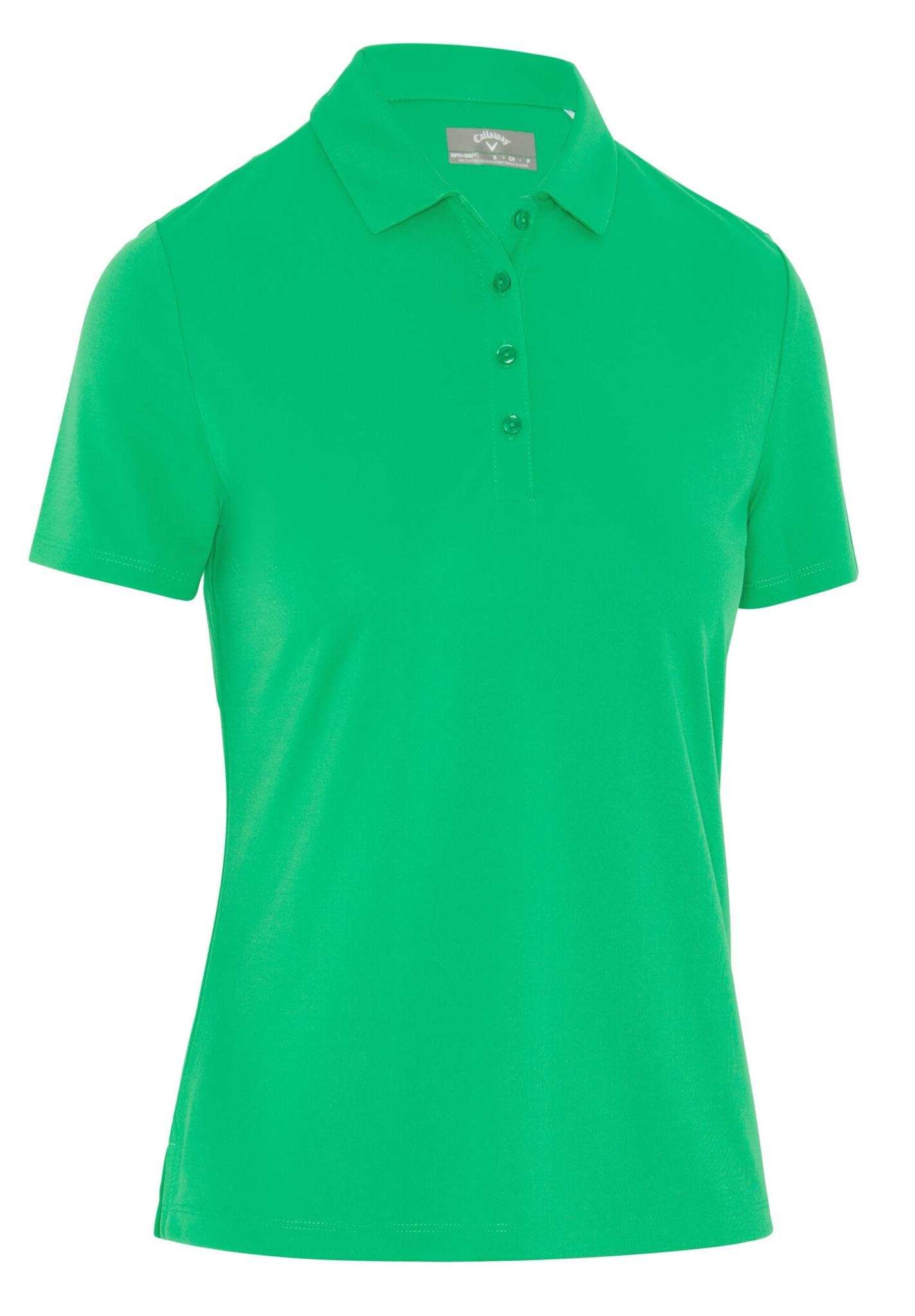 Callaway Tournament women's polo, holly green
