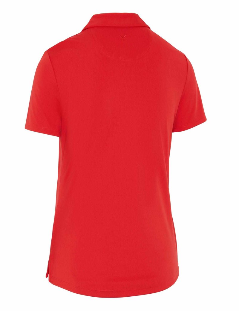 Callaway Tournament ladies polo, true red