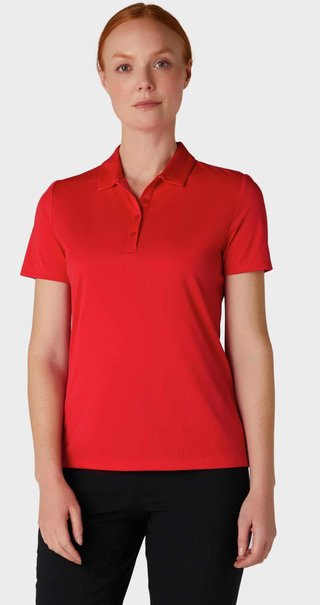 Callaway Tournament ladies polo, true red