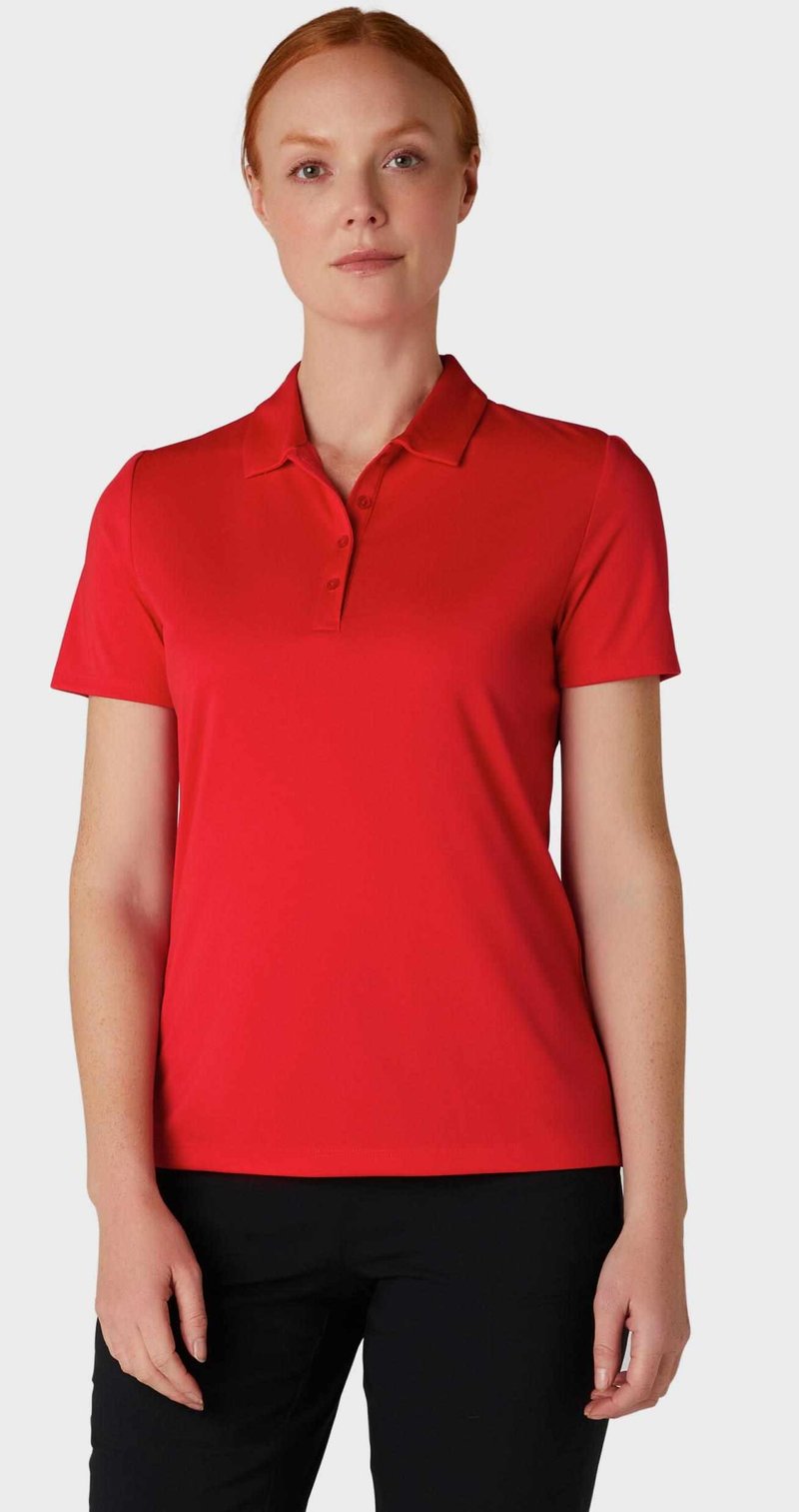 Callaway Tournament ladies polo, true red