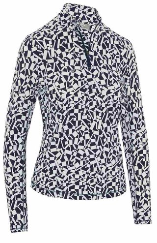 Callaway Two Tone Geo women's sweatshirt, peacoat