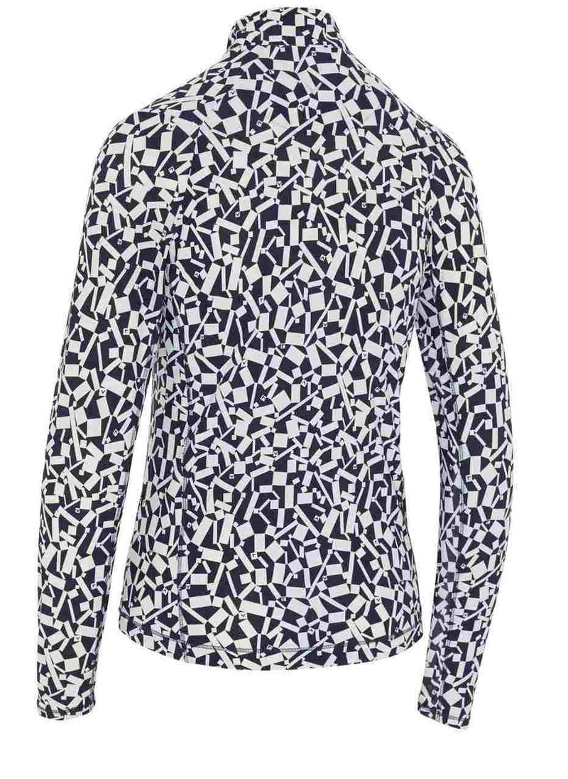 Callaway Two Tone Geo women's sweatshirt, peacoat