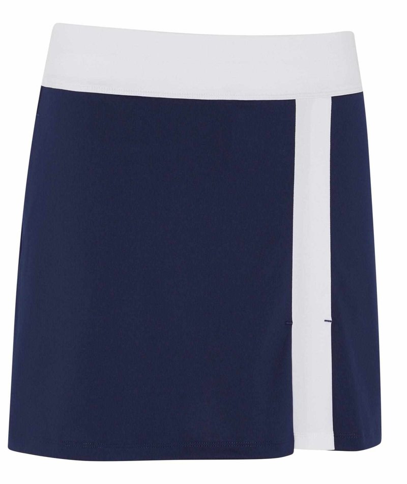 Callaway Color Block 17" women's skort, peacoat