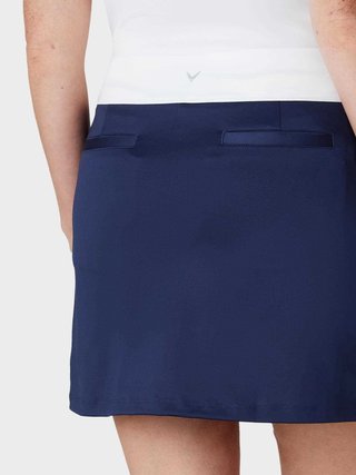 Callaway Color Block 17" women's skort, peacoat