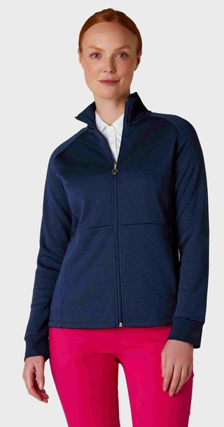Callaway Full Zip Hexagon women's jacket, peacoat
