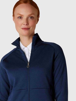 Callaway Full Zip Hexagon women's jacket, peacoat