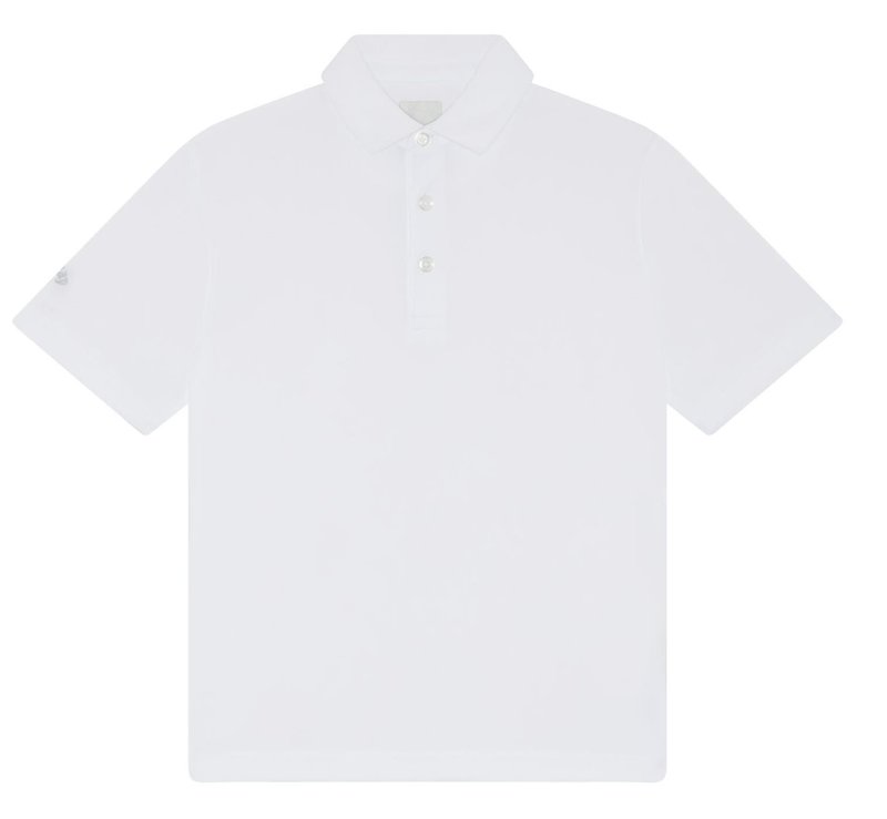 Callaway Solid junior polo, bright white