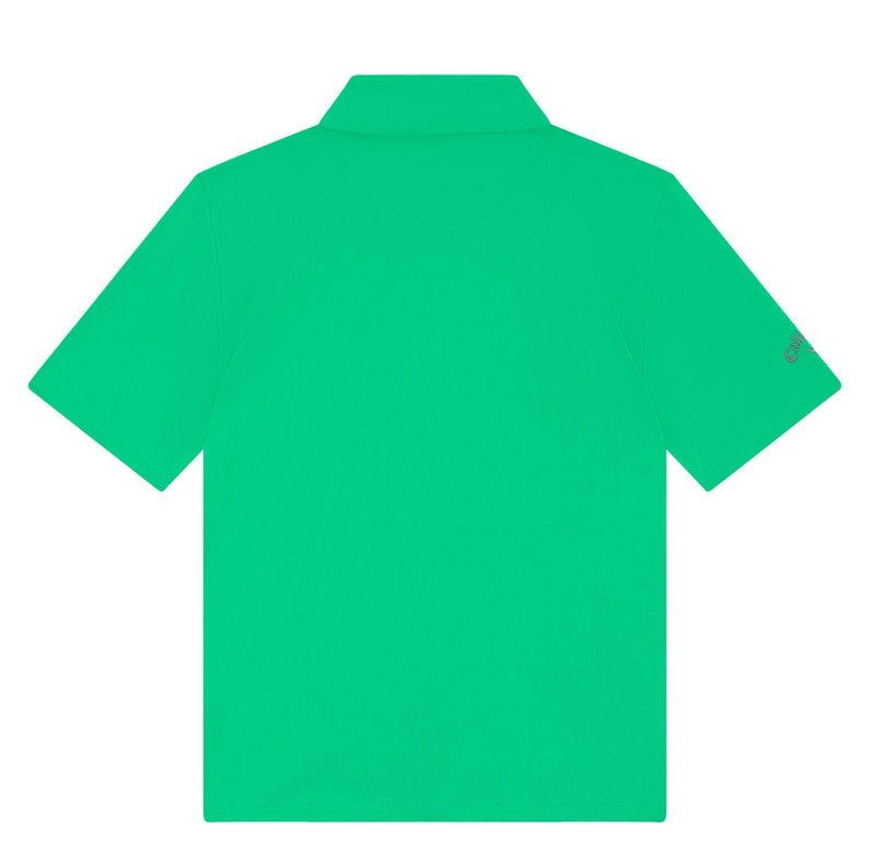 Callaway Solid junior polo, holly green