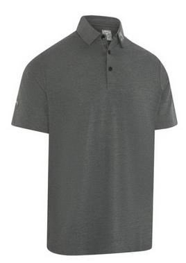 Callaway Premium Jacquard men's polo, caviar