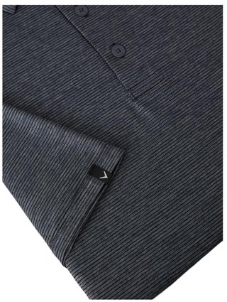 Callaway Premium Fine Line men's polo, ebony heather