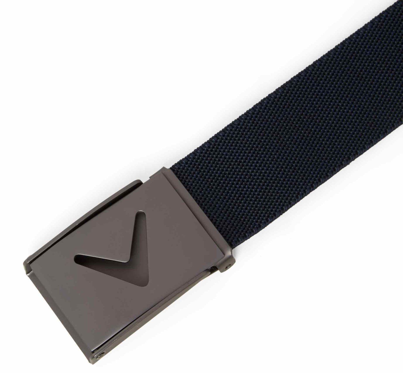 Callaway V-Logo Web men's belt, peacoat