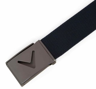 Callaway V-Logo Web men's belt, peacoat