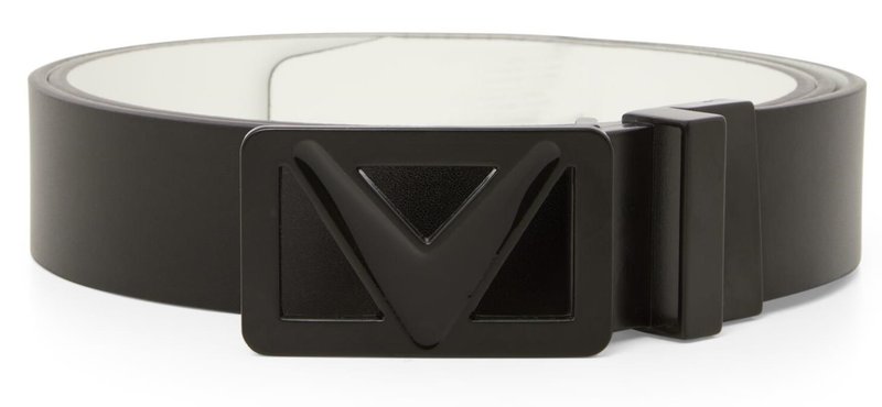 Callaway Reversible men's belt, caviar/white