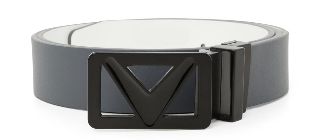 Callaway Reversible men's belt, grey/white