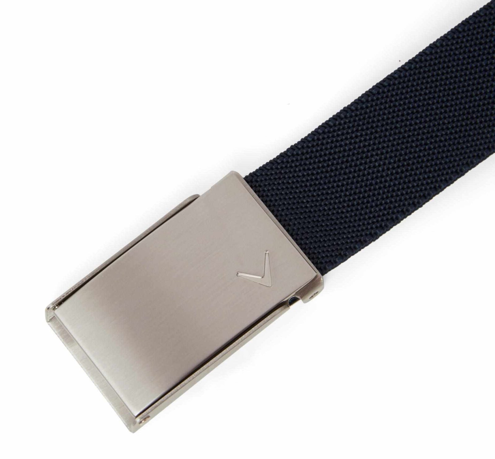 Callaway Cut To Fit Solid Webbed ladies belt, peacoat, OS