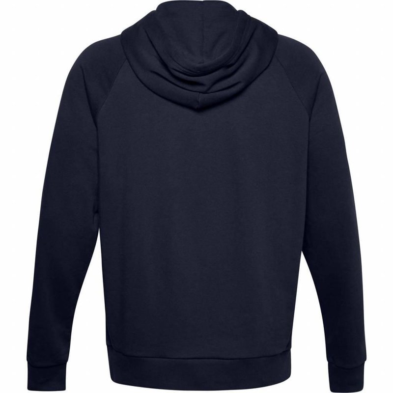Under Armour Rival Fleece Big Logo men's hoodie, midnight navy