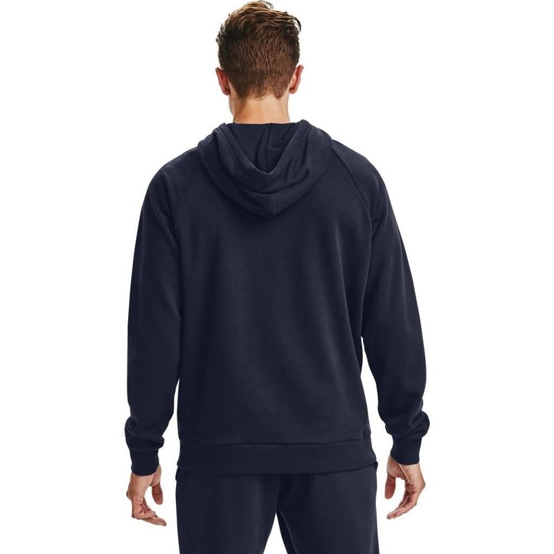 Under Armour Rival Fleece Big Logo men's hoodie, midnight navy
