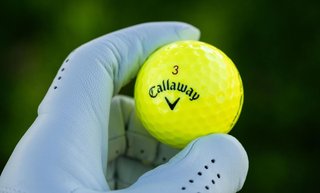 Callaway Chrome Tour 24 golf balls, yellow