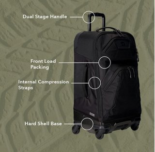 Ogio Renegade 26" 4-Wheel Travel Bag 52L travel bag