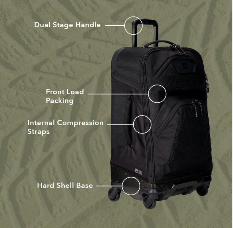 Ogio Renegade 26" 4-Wheel Travel Bag 52L travel bag