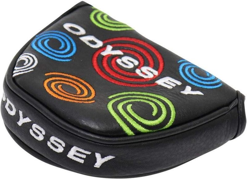 Callaway Golf Odyssey Swirl Mallet putter headcover, black