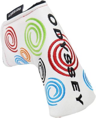 Odyssey Tour Swirl Blade Putter Headcover, white