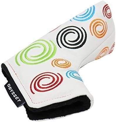 Odyssey Tour Swirl Blade Putter Headcover, white