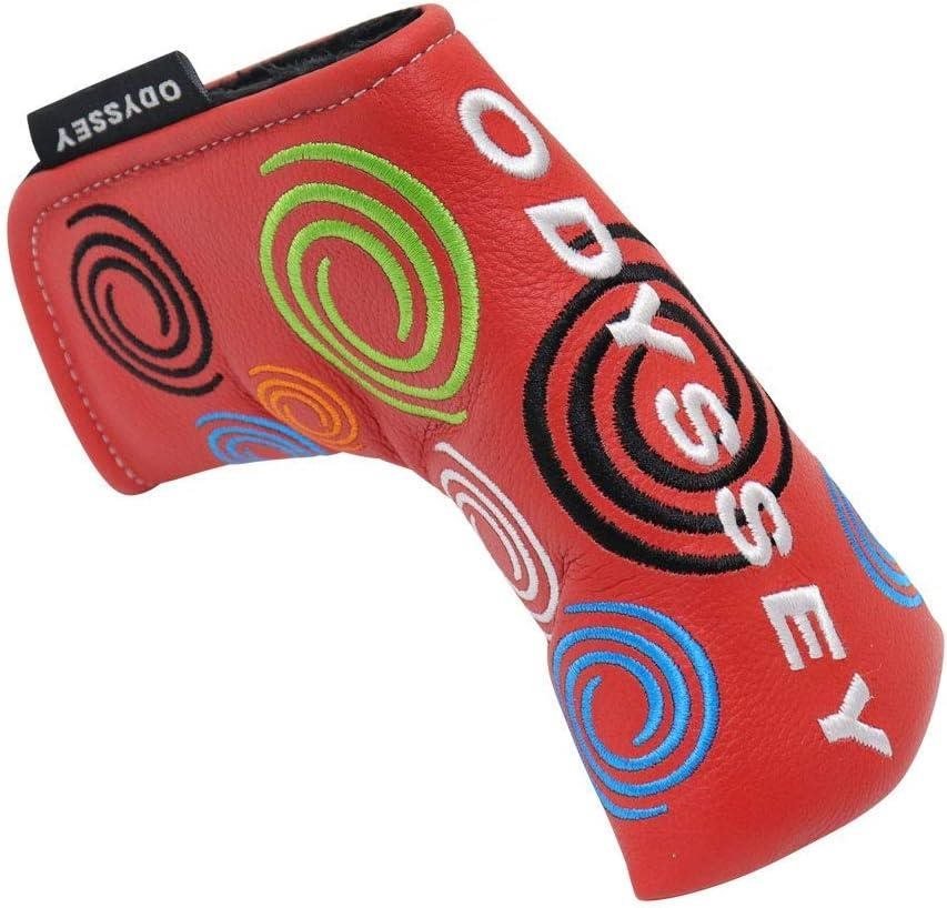 Odyssey Tour Swirl Blade Putter Headcover, Red
