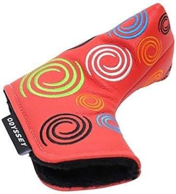Odyssey Tour Swirl Blade Putter Headcover, Red