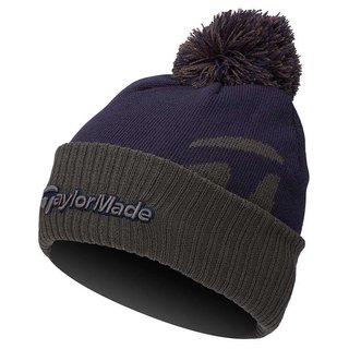 TaylorMade Bobble Beanie men's winter hat, navy