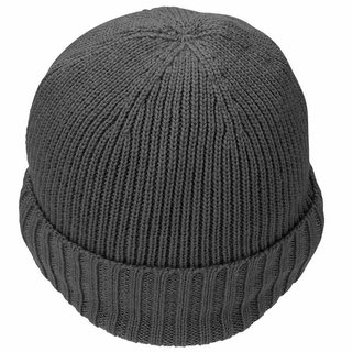 TaylorMade Ribbed Knit men's beanie, charcoal heather