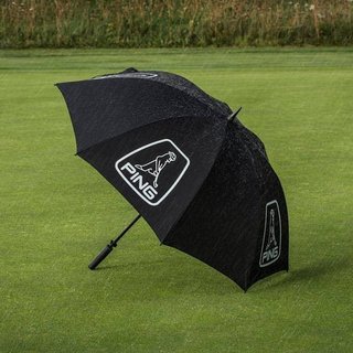 PING Golf Ping Single Canopy Mr. Ping 62" Golf Umbrella, black