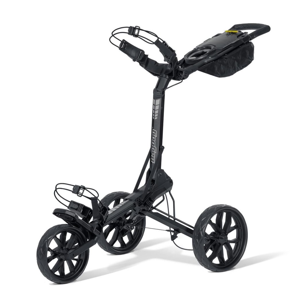 Bag Boy Slimfold Compact manual trolley, black/black