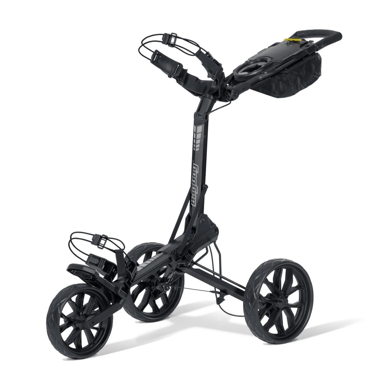 Bag Boy Slimfold Compact manual trolley, black/black