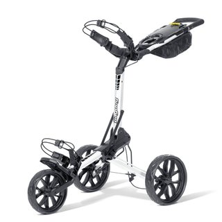 Bag Boy Slimfold Compact manual trolley, white/black