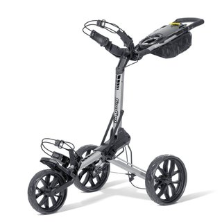 Bag Boy Slimfold Compact manual trolley, silver/black
